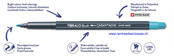 Set de feutres Fibralo Brush Pen Caran d'Ache